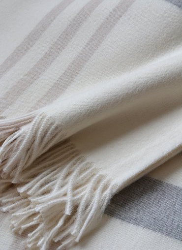 Huntsville Baby Alpaca Plaid Throw - Shop Linen Way