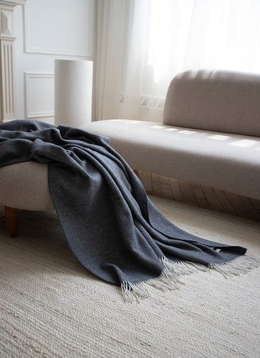 Langley Cashmere Throw - Shop Linen Way
