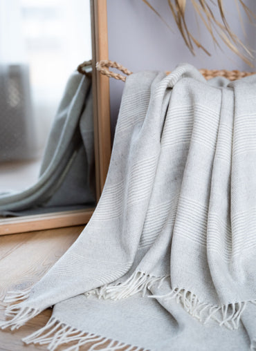 Morse Baby Alpaca Throw - Shop Linen Way