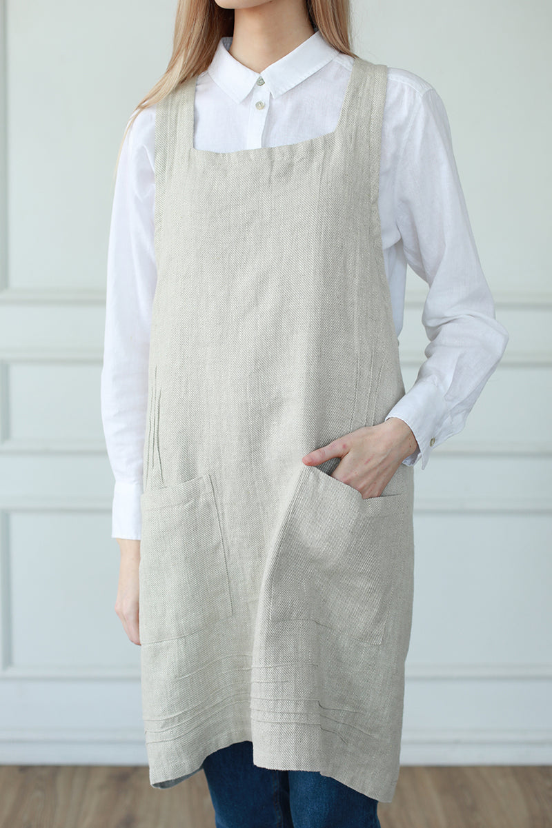 Cuisine Linen Apron Shop Linen Way Cuisine Linen Apron Shop Linen Way