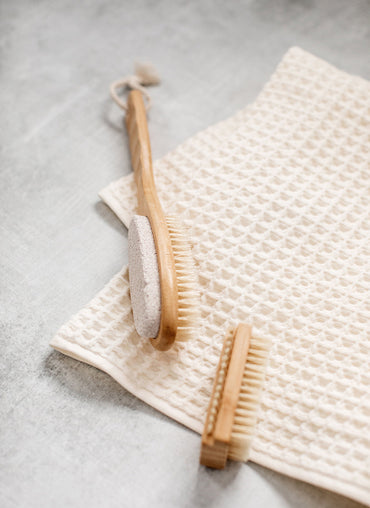 Jacki Waffle Cotton Bath Towel - Shop Linen Way