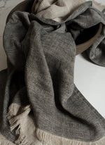 Corsica Linen Throws  - available in 2 colors and 2 sizes - Shop Linen Way 