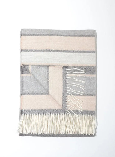 Modena Baby Alpaca Throw - available 2 colors