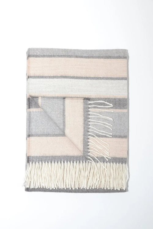 Modena Baby Alpaca Throw - available 2 colors