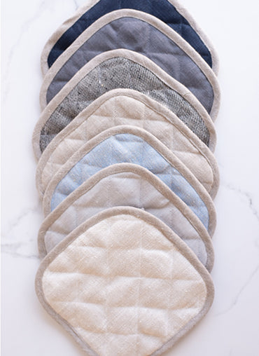 Dominique Linen Pot Holder - Shop Linen Way