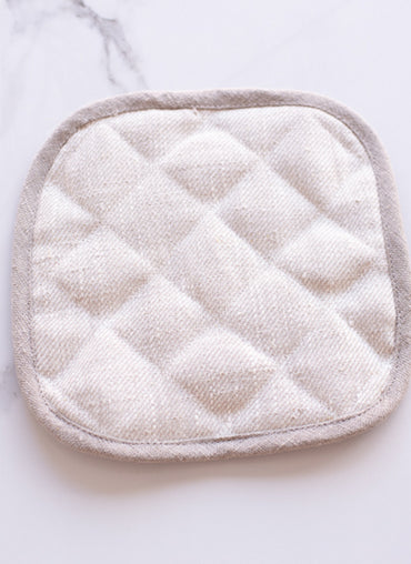 Dominique Linen Pot Holder - Shop Linen Way