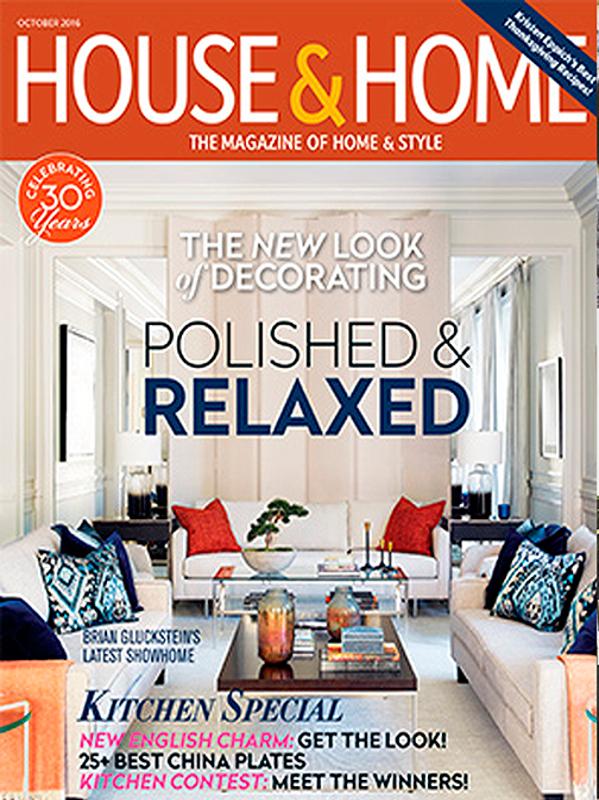Our Linen Apron in House and Home Magazine , October 2016