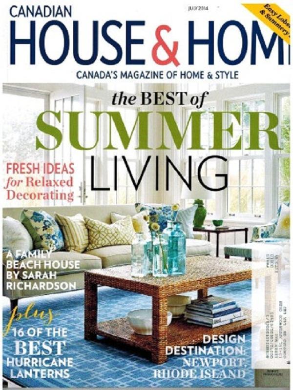 Guest Towels Atlas Natural with White Thread in House & Home, July Issue
