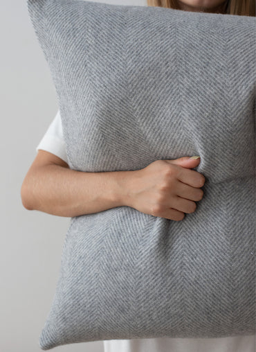 Langley Cashmere Pillow - Shop Linen Way