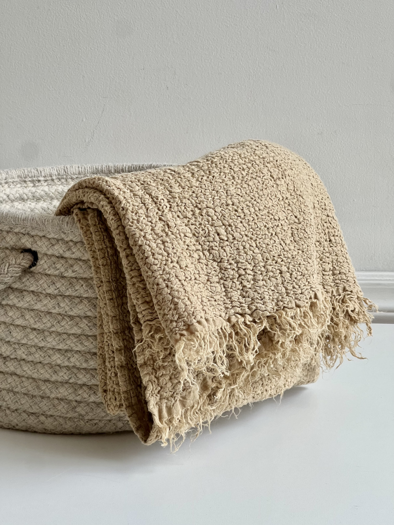 Nantucket Linen Throw - available in 5 colors