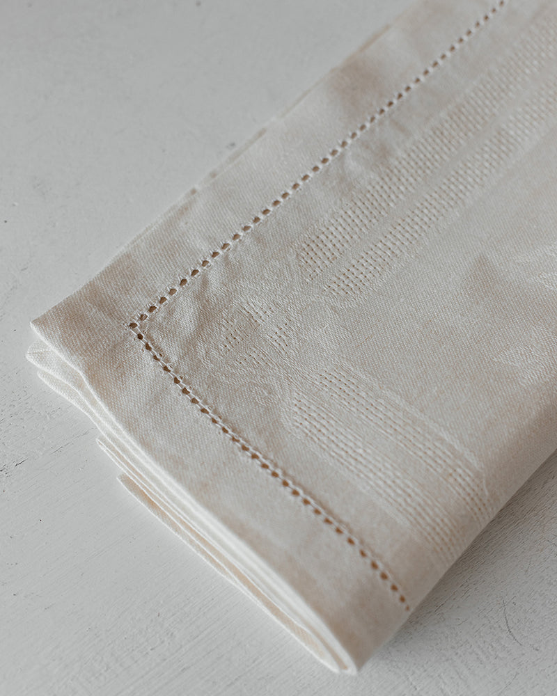 Natalie Linen Napkin Cream - Shop Linen Way 