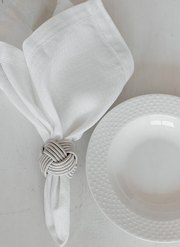 Constance Linen Napkin Diamond Textured - Shop Linen Way
