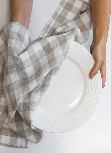 Tuile Linen Tea Towel - Shop Linen Way