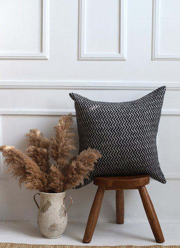 Waves Wool Pillow - Shop Linen Way