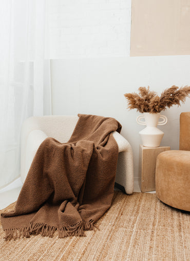 Baldwin Wool Throw - Shop Linen Way