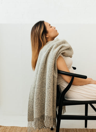 Baldwin Wool Throw - Shop Linen Way