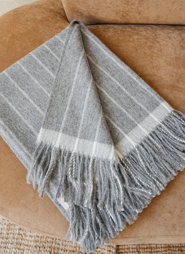 Cascade Baby Alpaca Throw - Shop Linen Way