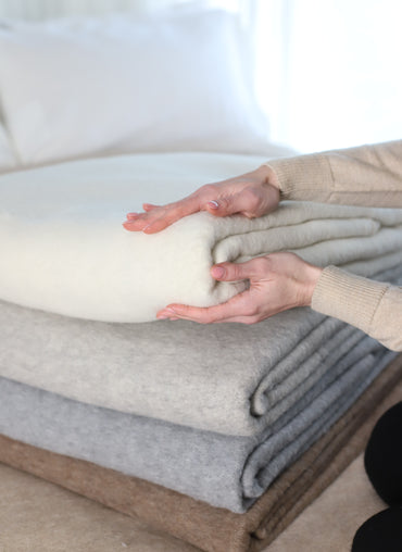 Livorno Alpaca Bedspread - Shop Linen Way