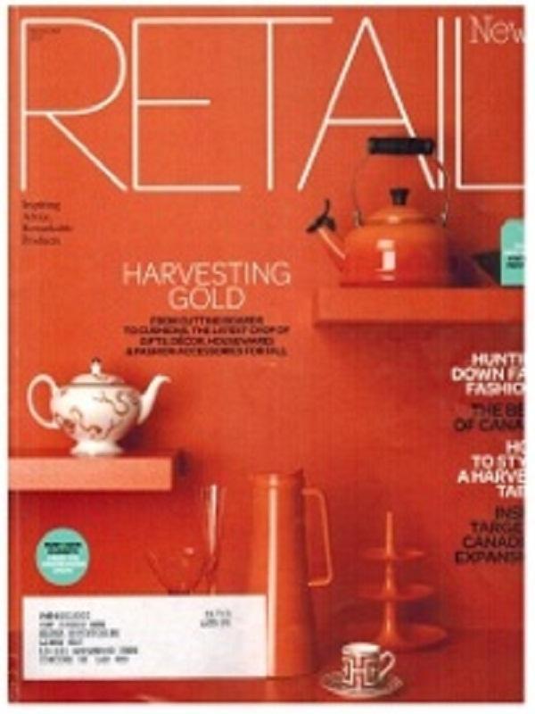 Linen Napkin Stockholm Natural, Retail News , May June 2011