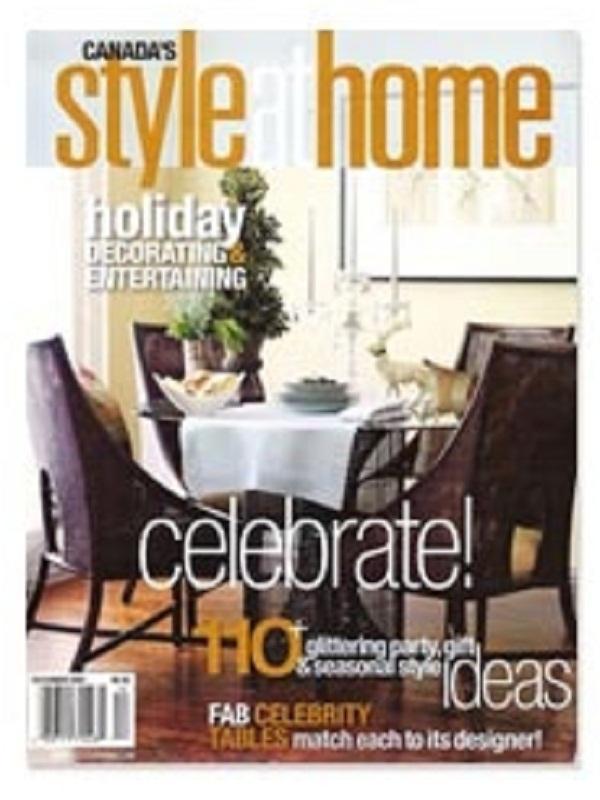 tablecloths Natalie Red, Natalie Taupe, Paisley Chocolate Style & Home, December 2007