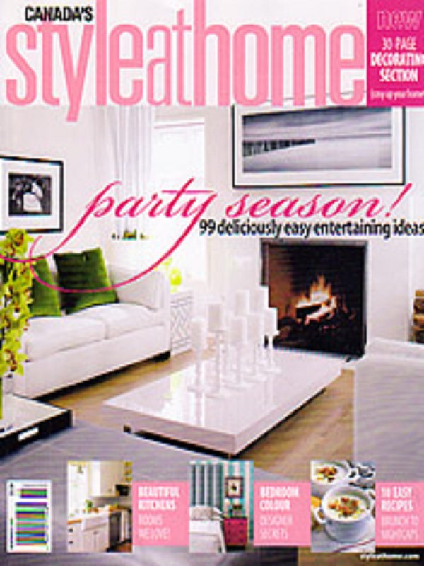 Urban Chic ivory runners, Style at Home, November 2009