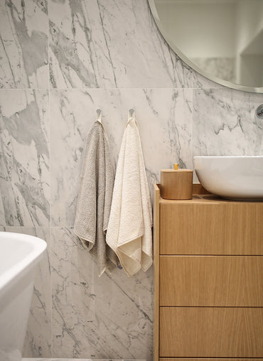 Tivoli Terry Linen Hand Towel - Shop Linen Way