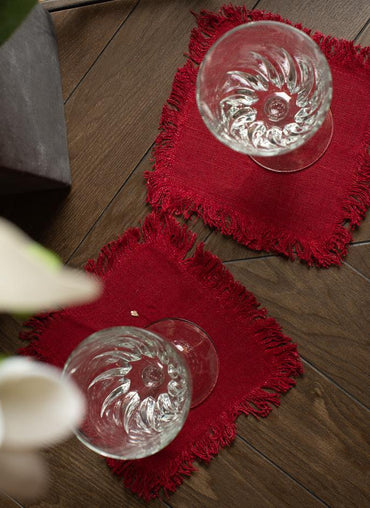 Bilbao Linen Cocktail Napkin - Shop Linen Way