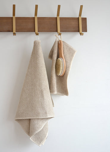 Tivoli Terry Linen Hand Towel - Shop Linen Way