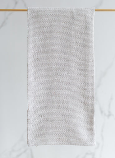 Kai Linen Guest Towel Off White and Sand - Shop Linen Way