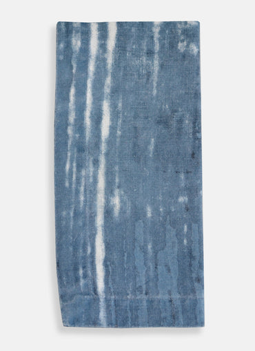 Laguna Linen Napkin Blue with Ivory - Shop Linen Way