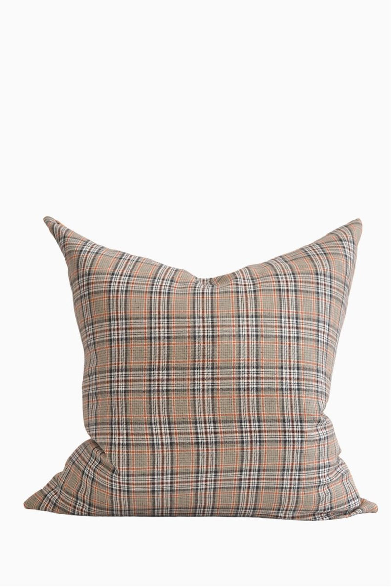 Tartan Reversible Linen Pillow